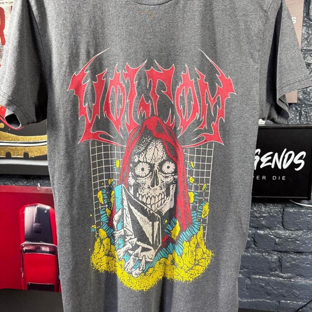 Volcom Grim Reaper Graphic T-Shirt - Men’s Small